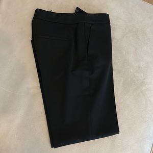 White House Black Market, black slacks, slim leg size 0S